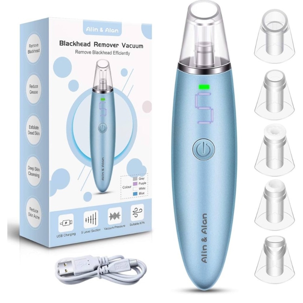 Alin and Alan Blackhead Remover Vacuum Purple